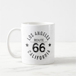 Caneca De Café Rota 66 da Califórnia em Los Angeles