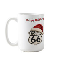 Rota 66 Natal Café Cheer Chapéu de Papai Noel