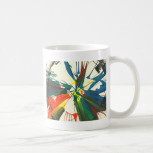 Caneca De Café Rotação-Arte 1974. Meus muito primeiros trabalho