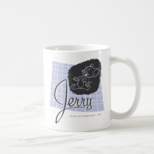 Caneca De Café Roteiro preto e azul de Jerry