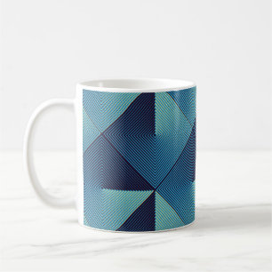Caneca De Café Roteiros de Arte Op: Na moda