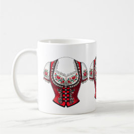 Caneca De Café Rotes Dirndl Volksfest Kirchweih Oberteil