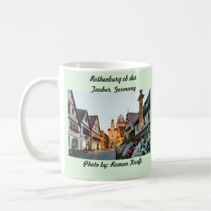 Caneca De Café Rothenburg ob der Tauber, Alemanha Ímã