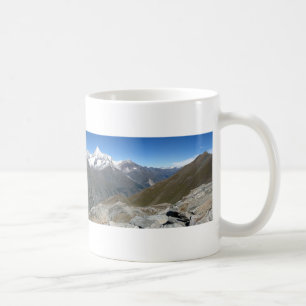Caneca De Café Rothorn panorama, Alpes Valais