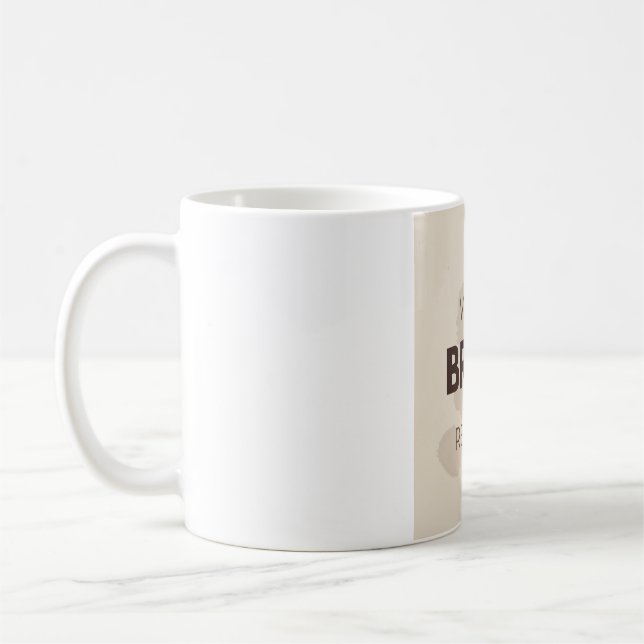 Caneca De Café Rotina Matinal Divertida de Café para Amantes (Esquerda)
