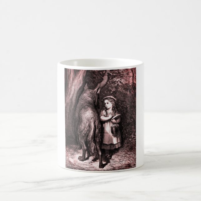 Caneca De Café Rotkäppchen – Little Red Riding Hood – Grimm (Centro)