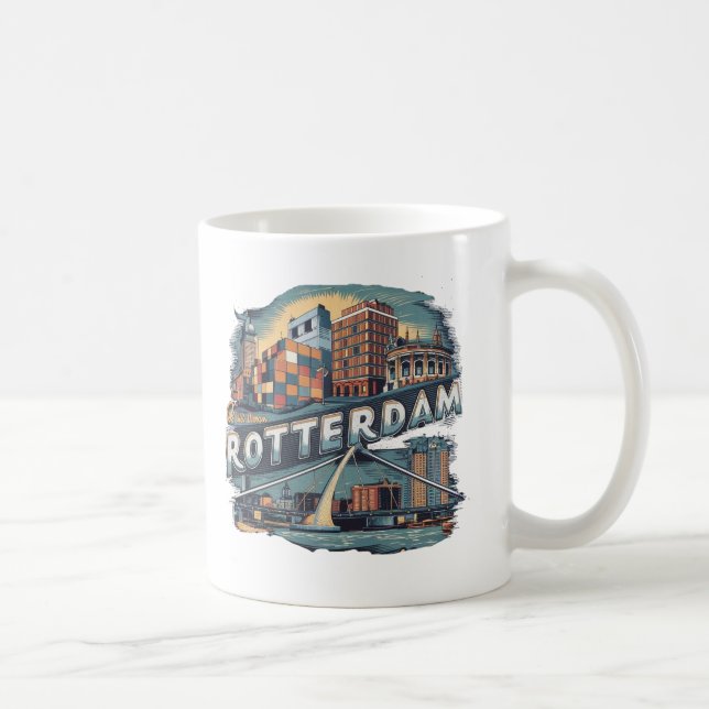 Caneca De Café Rotteram (Direita)