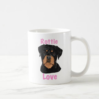 Caneca De Café Rottie Love