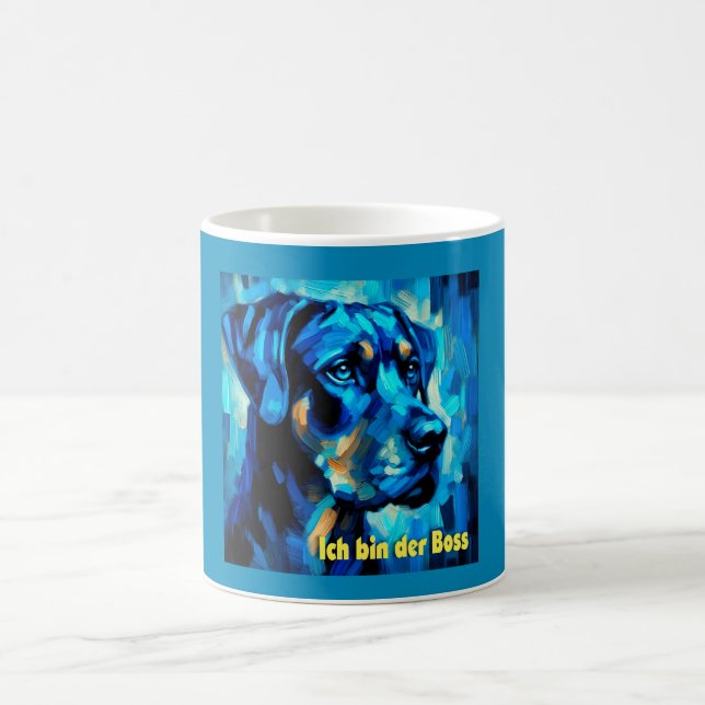 Caneca De Café Rottweiler (Centro)