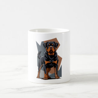 Caneca De Café Rottweiler