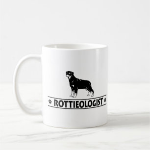 Caneca De Café Rottweiler Humorístico