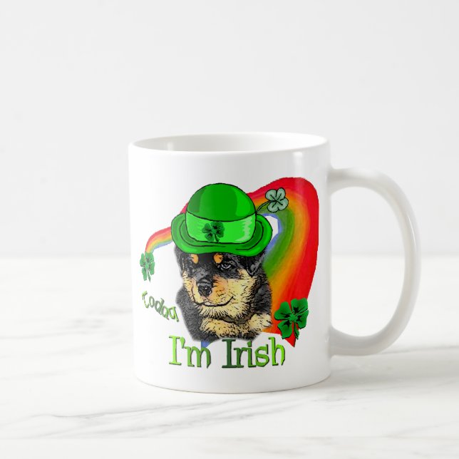 Caneca De Café Rottweiler - Ruas de papoila (Direita)