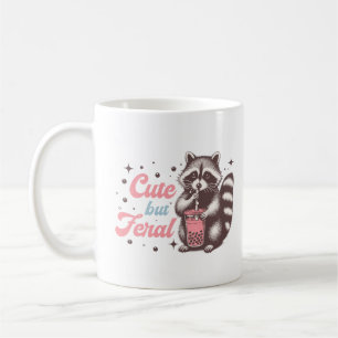 Caneca De Café Rótulo Retro Engraçado, mas Bonito