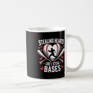 Caneca De Café Roubando Corações Como Roubo Bases De Baseball Val