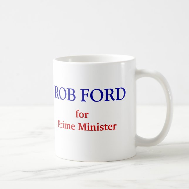 Caneca De Café Roubo Ford para o primeiro ministro (Direita)