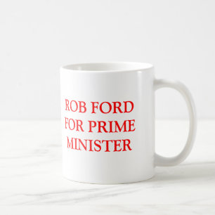 Caneca De Café Roubo Ford para o primeiro ministro