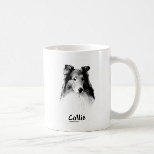Caneca De Café Rough Collie Charcarbonis
