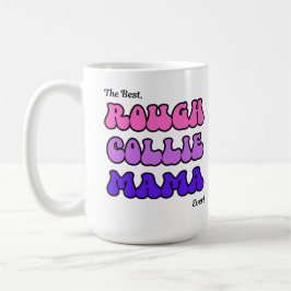 Caneca De Café Rough Collie Mama Mug