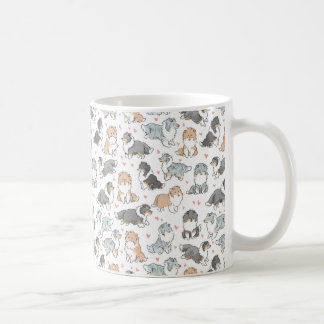 Caneca De Café Rough Collies