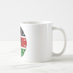Caneca De Café Round Kenyan Motif: Um Símbolo Nacional