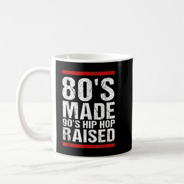 Caneca De Café Roupa de alto-passo de 90 anos 80 feito  (Esquerda)
