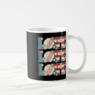 Caneca De Café Roupa de Amante de Críquete Mulheres Meninas Patri