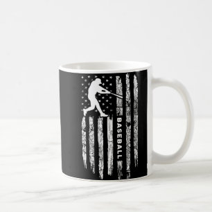 Caneca De Café Roupa de Baseball de Bandeira Americana - Baseball