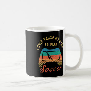 Caneca De Café Roupa de Citação de Futebol Engraçada para um Joga
