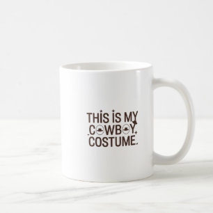 Caneca De Café Roupa de Cowboy Ocidental Fofo para Homens