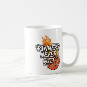 Caneca De Café Roupa de Sketll - Vencedores Nunca Sair - Sketll F