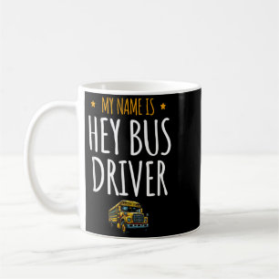 Caneca De Café Roupa do Dia do Amor do Motorista de Ônibus Escola