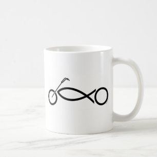Caneca De Café Roupa e acessórios cristãos da motocicleta