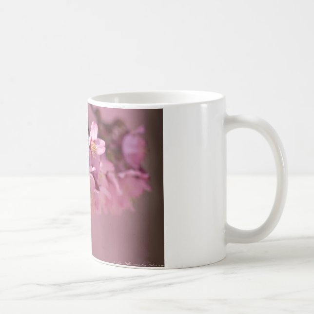 Caneca De Café Roupa e presentes Cherry Blossoms Hot Primavera 20 (Direita)