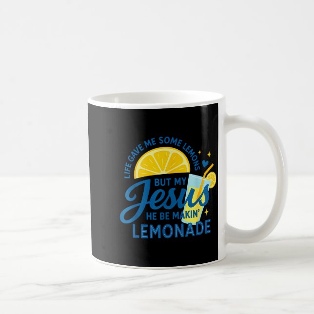 Caneca De Café Roupas Cristãs Limonada Religiosas Jesus  (Direita)
