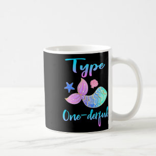 Caneca De Café Roupas de conscientização sobre diabetes tipo 1 Ty