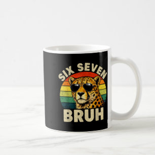 Caneca De Café Roupas de meninos com estampa de animal seis sete
