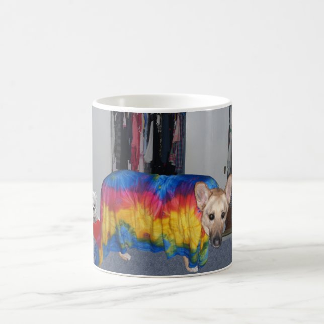 Caneca De Café Roupas de modelagem de german shepherd (Centro)