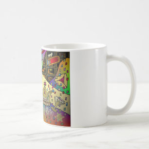 Caneca De Café Roupas de Presentes de Festa Judaica Purim Feliz J