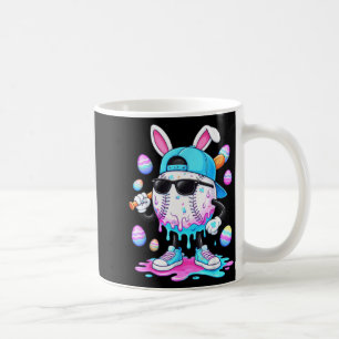 Caneca De Café Roupas de sorvete pingando de beisebol jovem menin