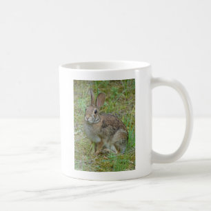 Caneca De Café Roupas e Presentes do Coelho Selvagem do Leste