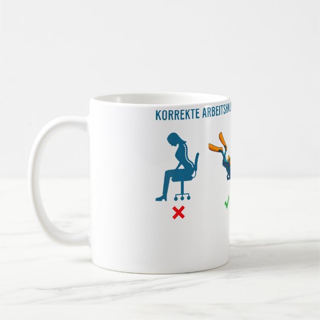 Caneca De Café Roupas engraçadas para mergulhadores autônomos com (Esquerda)