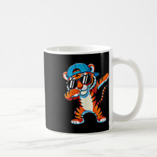 Caneca De Café Roupas Legais de Tigre Dabbing Animais Fofos Homen