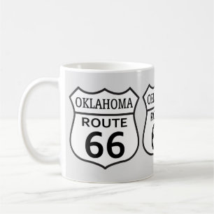 Caneca De Café Route 66 Oklahoma
