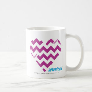 Caneca De Café Roxo 2 do ziguezague