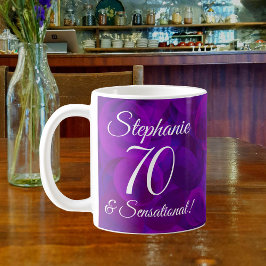 Caneca De Café Roxo 70 Elegante e Sensacional Personalizado