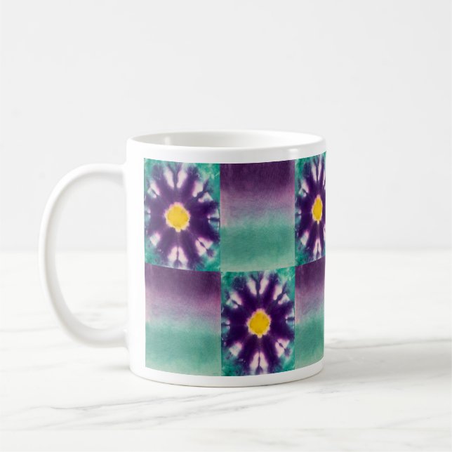Caneca De Café Roxo Bloom (Esquerda)
