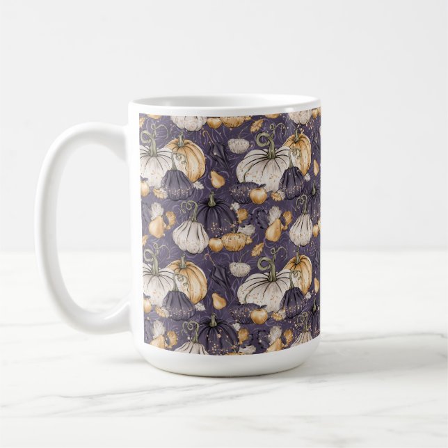 CANECA DE CAFÉ ROXO COM CREAM DE LARANJA & ABÓBORA ROXA (Esquerda)