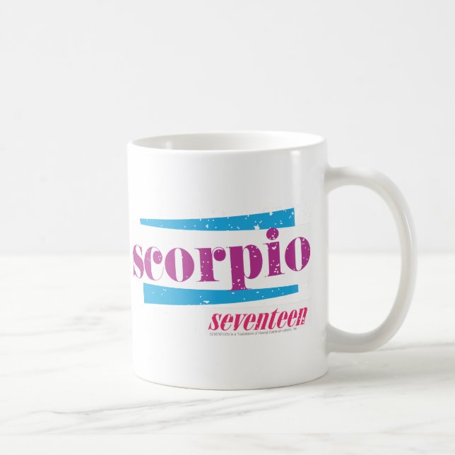 Caneca De Café Roxo da Escorpião (Direita)