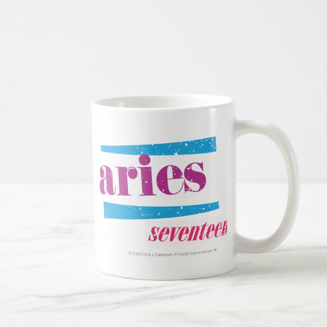 Caneca De Café Roxo do Aries (Direita)