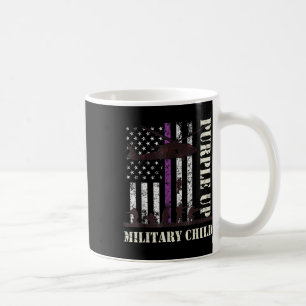 Caneca De Café Roxo Para Crianças Militares